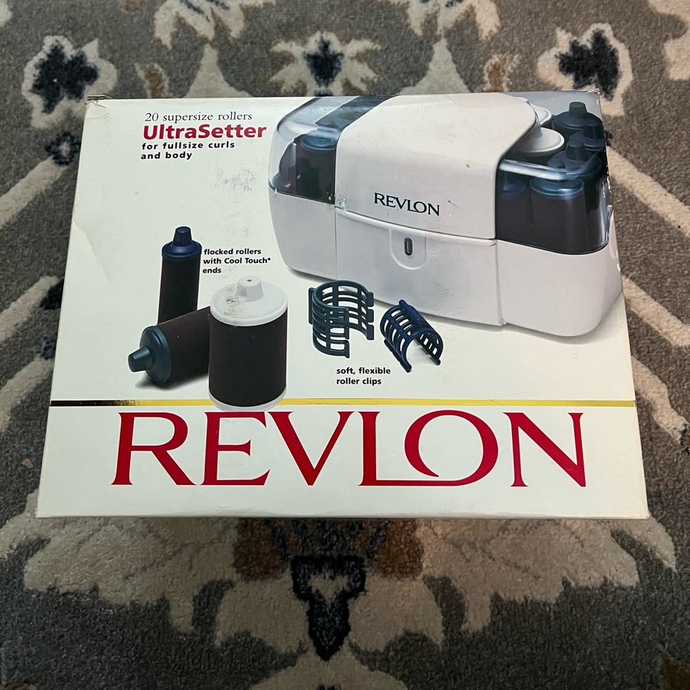 Vintage - Revlon Hot Rollers with Clips - EUC